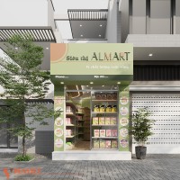 Thiết kế siêu thị mini Almart hiện đại – Hà Nội